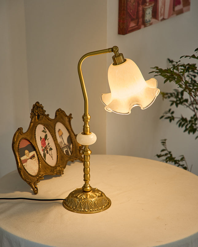 Kimphoria Chinese Classical Brass Table Lamp