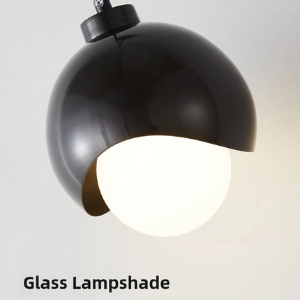 Kimphoria Brass & Blacken Brass Wall Lamp, 3 Color Dimmable, Adjustable Height