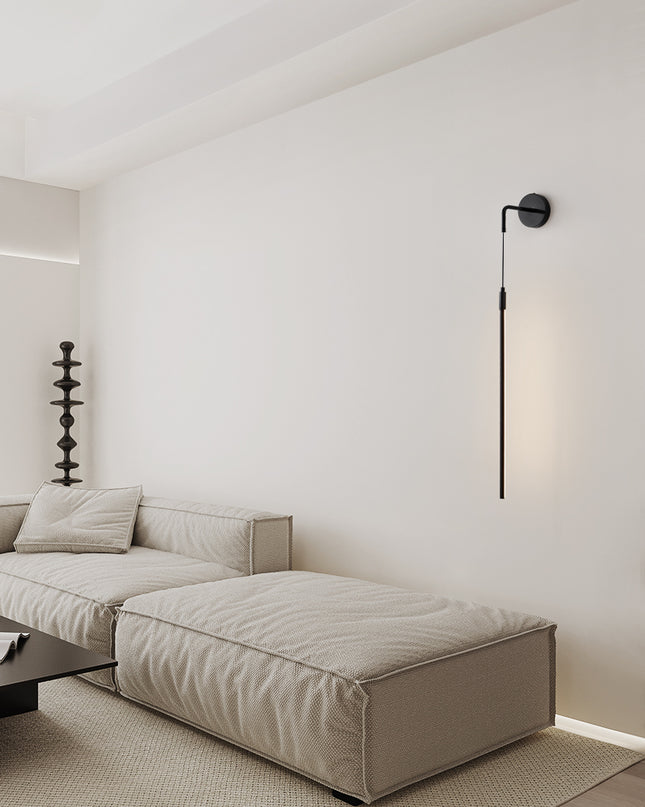 Kimphoria Modern Minimalist Dimmable Brass / Blacken Wall Sconce