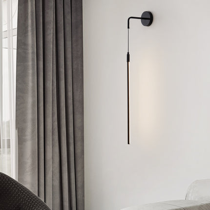 Kimphoria Modern Minimalist Dimmable Brass / Blacken Wall Sconce