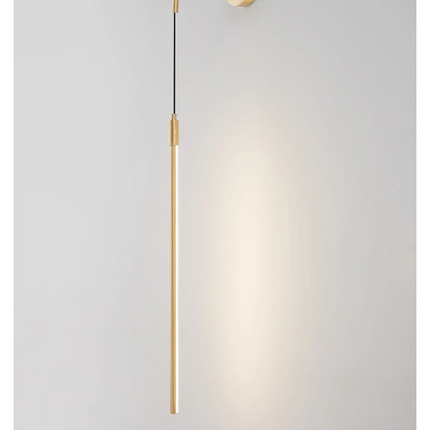 Kimphoria Modern Minimalist Dimmable Brass / Blacken Wall Sconce