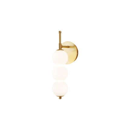 Kimphoria 3 / 4 / 5 Light Modern Minimalist Brass / Blacken Wall Sconce