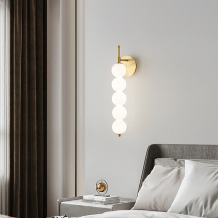 Kimphoria 3 / 4 / 5 Light Modern Minimalist Brass / Blacken Wall Sconce