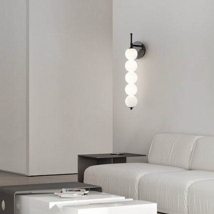 Kimphoria 3 / 4 / 5 Light Modern Minimalist Brass / Blacken Wall Sconce