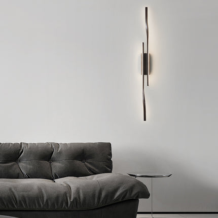Kimphoria Modern Minimalist Dimmable Brass / Blacken Wall Sconce