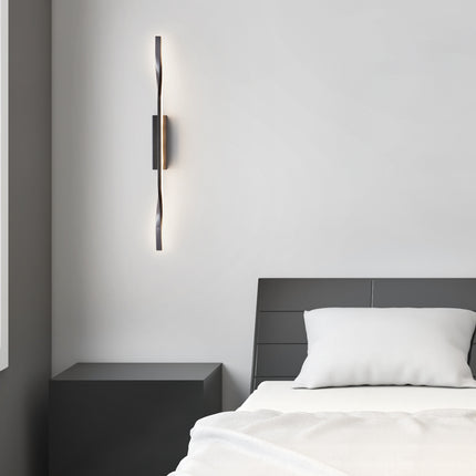 Kimphoria Modern Minimalist Dimmable Brass / Blacken Wall Sconce