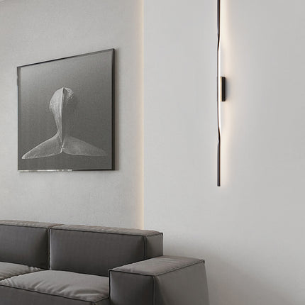 Kimphoria Modern Minimalist Dimmable Brass / Blacken Wall Sconce