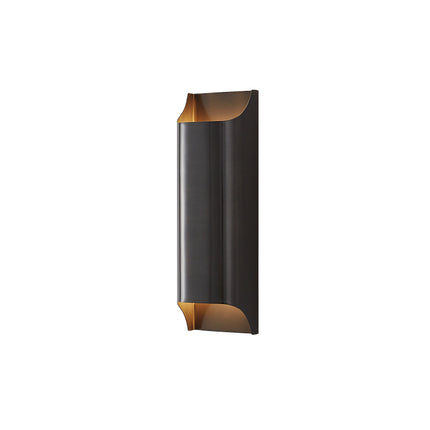 Kimphoria Modern Minimalist Brass / Blacken Brass Wall Sconce