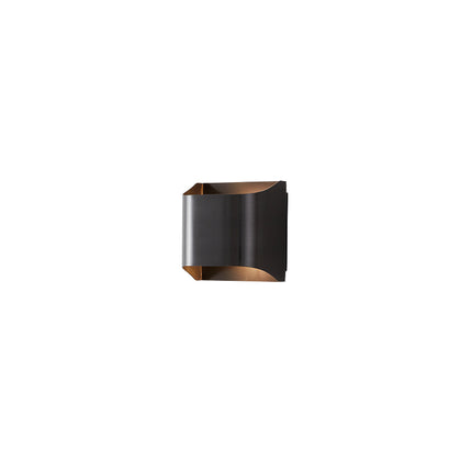 Kimphoria Modern Minimalist Brass / Blacken Brass Wall Sconce