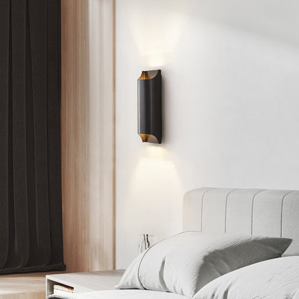 Kimphoria Modern Minimalist Brass / Blacken Brass Wall Sconce