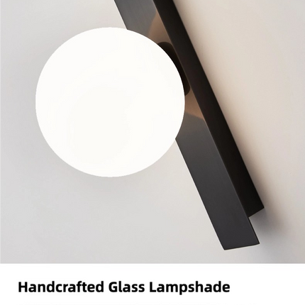 Kimphoria 2 Light Modern Minimalist Dimmable Brass / Blacken Wall Sconce
