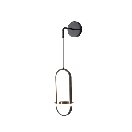 Kimphoria Modern Minimalist Dimmable Brass / Blacken Wall Sconce