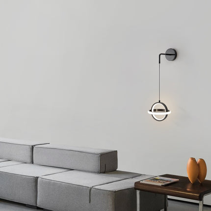 Kimphoria Modern Minimalist Dimmable Brass / Blacken Wall Sconce