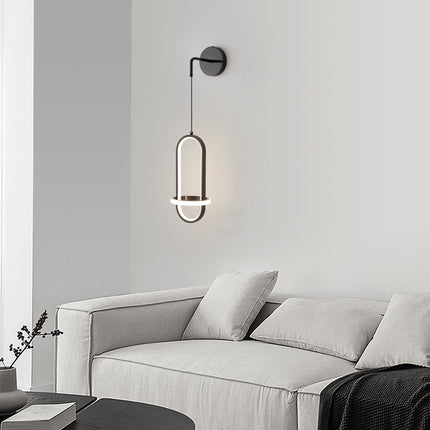 Kimphoria Modern Minimalist Dimmable Brass / Blacken Wall Sconce