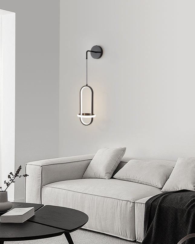Kimphoria Modern Minimalist Dimmable Brass / Blacken Wall Sconce