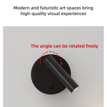 Kimphoria Dimmable Swing Arm Brass / Blacken Wall Lamp