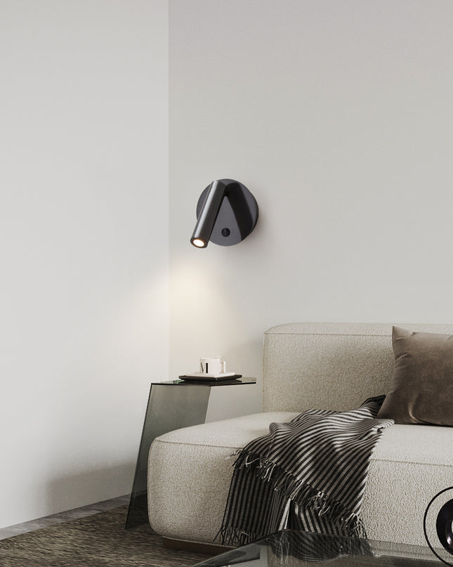 Kimphoria Dimmable Swing Arm Brass / Blacken Wall Lamp