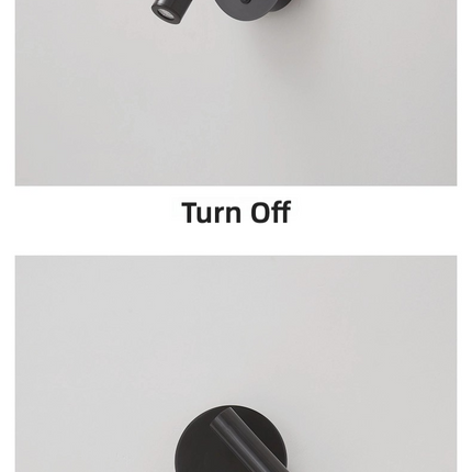 Kimphoria Dimmable Swing Arm Brass / Blacken Wall Lamp