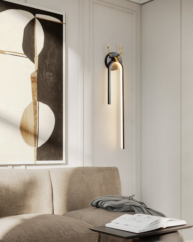 Kimphoria Nordic Luxury Dimmable Brass / Blacken Wall Sconce