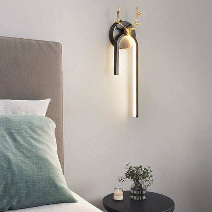 Kimphoria Nordic Luxury Dimmable Brass / Blacken Wall Sconce