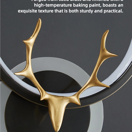 Kimphoria 2 or 3 Light Nordic Luxury Dimmable Brass / Blacken Wall Sconce