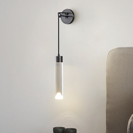 Kimphoria Modern Minimalist Dimmable Brass / Blacken Wall Sconce