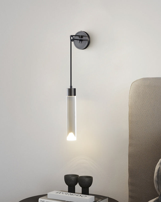 Kimphoria Modern Minimalist Dimmable Brass / Blacken Wall Sconce