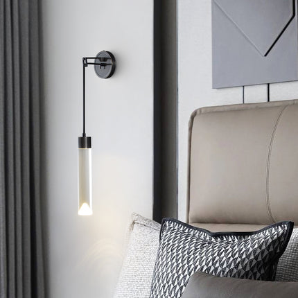 Kimphoria Modern Minimalist Dimmable Brass / Blacken Wall Sconce
