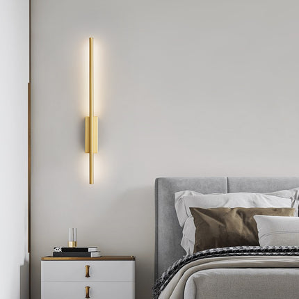 Kimphoria Modern Minimalist Dimmable Brass / Blacken Wall Sconce