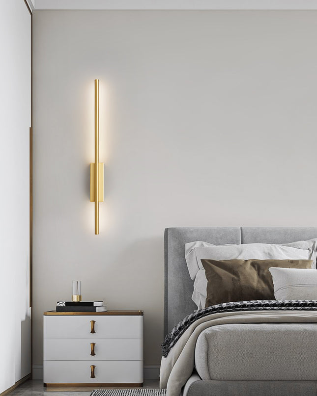 Kimphoria Modern Minimalist Dimmable Brass / Blacken Wall Sconce