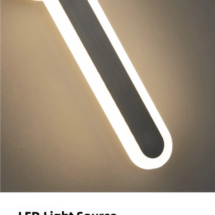 Kimphoria Modern Minimalist Dimmable Brass / Blacken Wall Sconce
