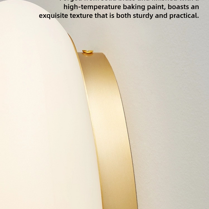 Kimphoria Modern Minimalist Dimmable Brass Wall Sconce
