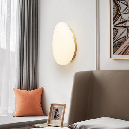 Kimphoria Modern Minimalist Dimmable Brass Wall Sconce