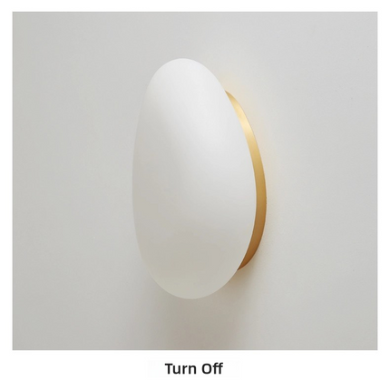 Kimphoria Modern Minimalist Dimmable Brass Wall Sconce