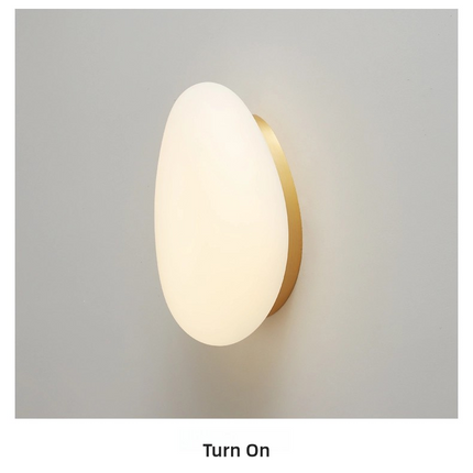 Kimphoria Modern Minimalist Dimmable Brass Wall Sconce