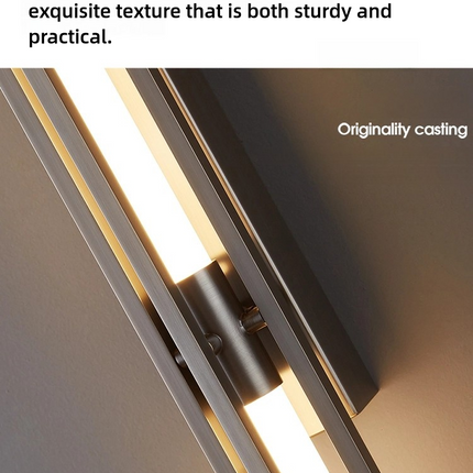 Kimphoria Modern Minimalist Dimmable Brass / Matte Black Wall Sconce