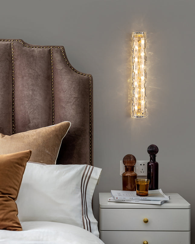 Kimphoria European Minimalist Dimmable Brass / Matte Black Wall Sconce