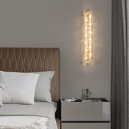 Kimphoria European Minimalist Dimmable Brass / Matte Black Wall Sconce