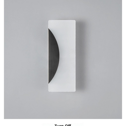 Kimphoria Modern Minimalist Brass / Blacken Gold Wall Sconce