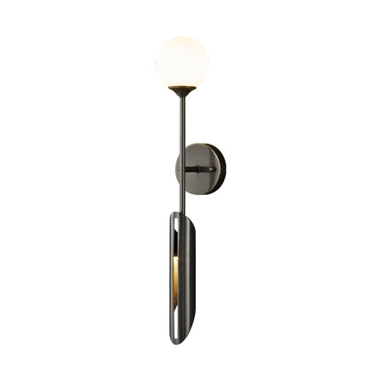 Kimphoria Modern Minimalist 2 Light Brass / Blacken Gold Wall Sconce