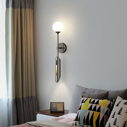 Kimphoria Modern Minimalist 2 Light Brass / Blacken Gold Wall Sconce