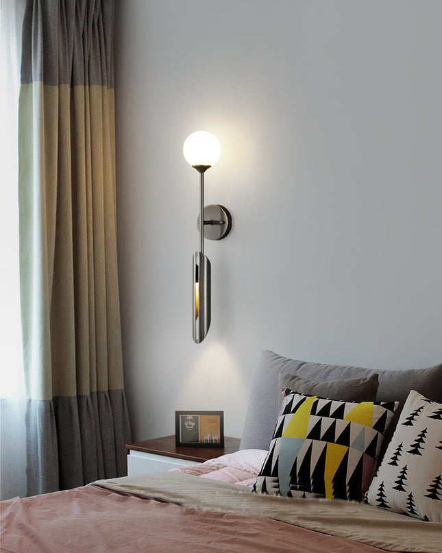 Kimphoria Modern Minimalist 2 Light Brass / Blacken Gold Wall Sconce