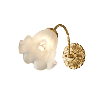 Kimphoria Traditional Brass Armed Wall Sconce