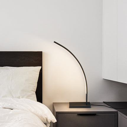 Kimphoria Modern Minimalist Brass / Blacken Gold Desk Lamp, 3 Color Dimmable